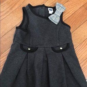 Janie and Jack 6-12 months Pleated Ponte Dress EUC